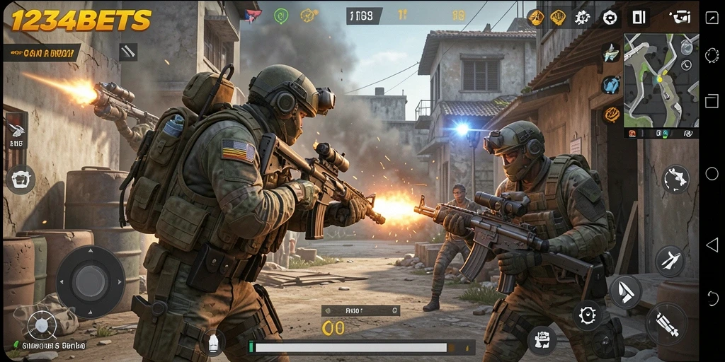 Tangkapan layar dari gameplay 1234BETS yang menampilkan aksi mendebarkan.