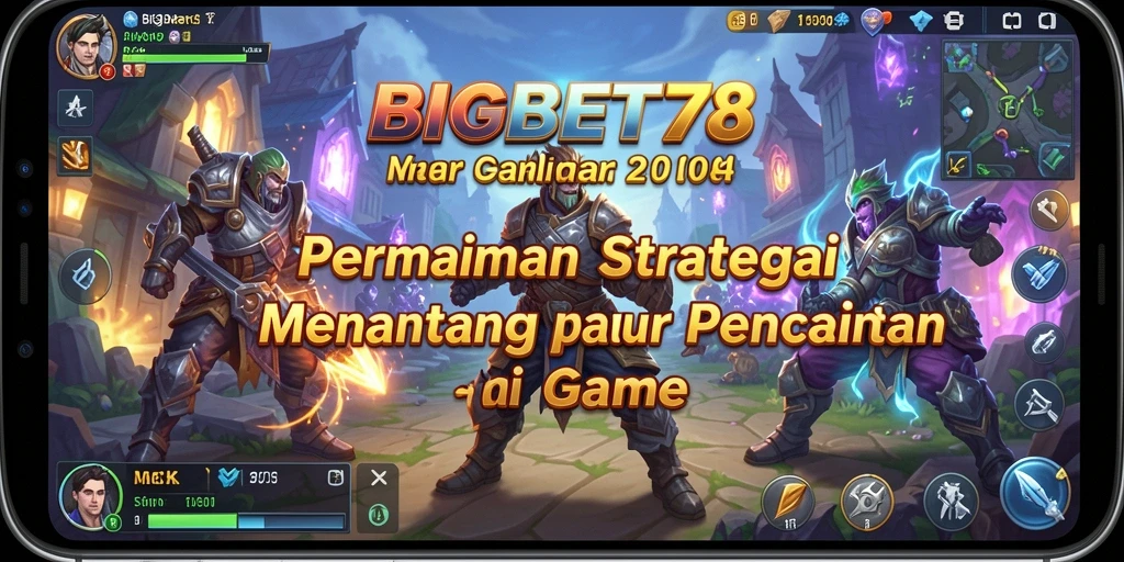 Gameplay mendalam dengan strategi yang menantang di BIGBET78.