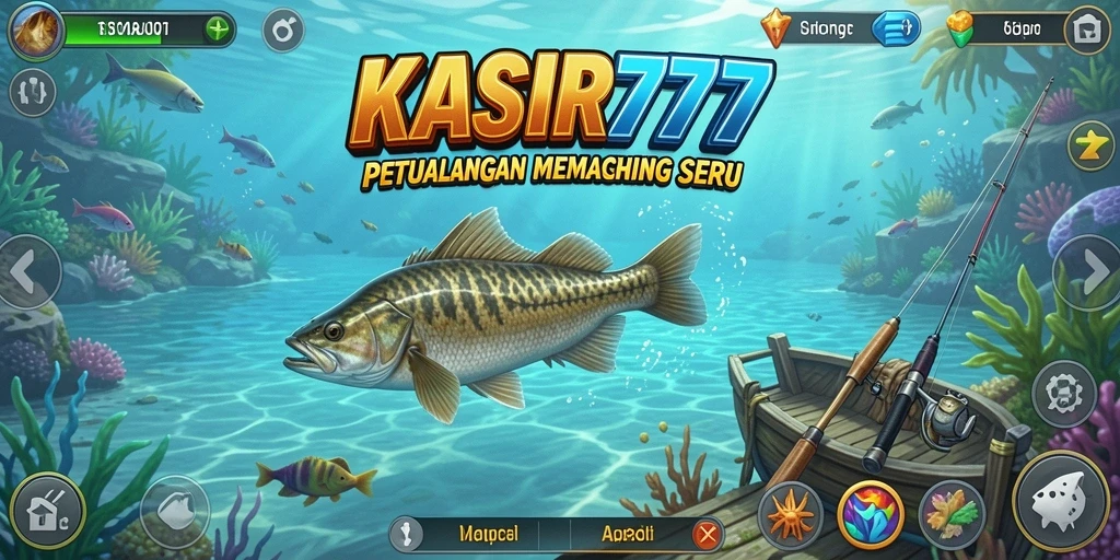 Tangkap ikan besar dalam gameplay seru KASIR777.