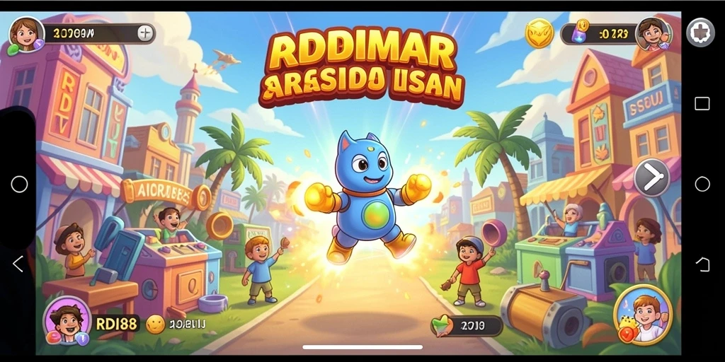 Tampilan gameplay seru RDI88 dengan grafis menawan.