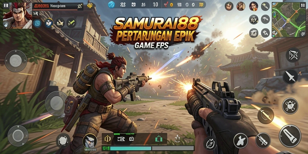 Gameplay intens dari SAMURAI88 dengan grafis menakjubkan dan aksi mendebarkan.